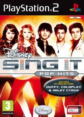 Disney Sing It - Pop Hits box cover front